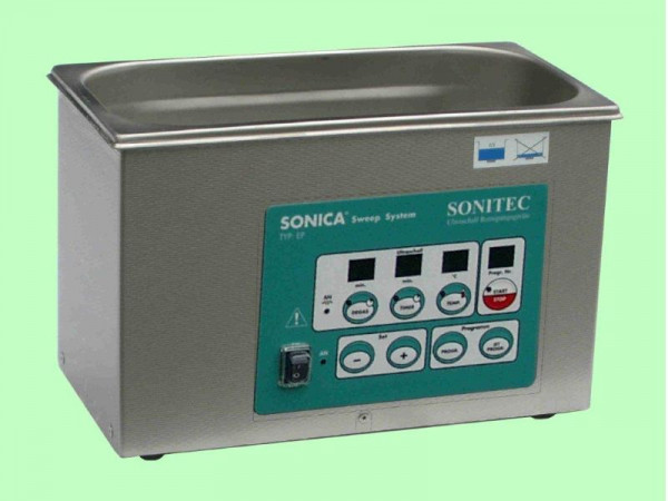 Baño compacto ultrasónico SONITEC 4,5 litros, temperatura de control: hasta 70 ° C, 2400EP