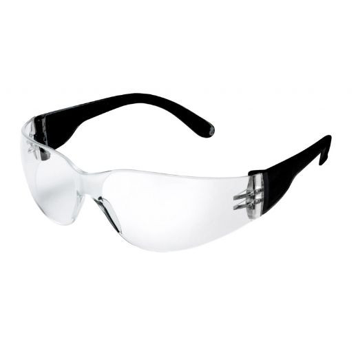 Gafas de seguridad ELMAG transparentes, PC 2 mm, resistentes a los arañazos y antivaho, 57371