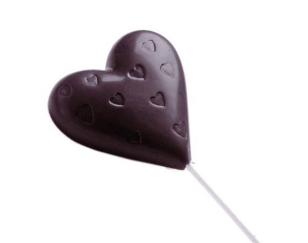 Molde para chocolate Schneider 275x135 mm corazón de polo, 54x63x12, 421480