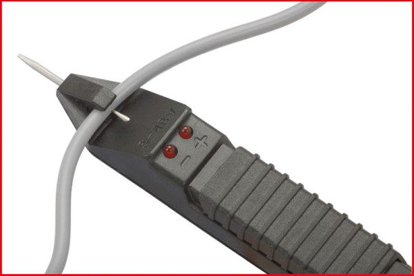 Comprobador de tensión KS Tools 3-48 V, 140 mm, 550.1503