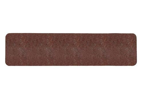 Revestimiento antideslizante DENIOS m2, universal, marrón, 150 x 610 mm, UE: 10 piezas, 263-833