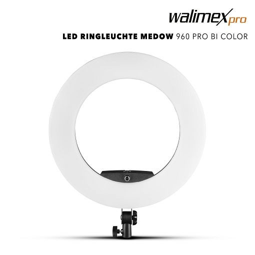 Walimex pro LED anillo de luz 960 Medow Pro Bi Color, 22043
