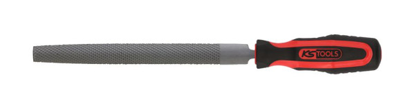 Lima semicircular KS Tools, forma E, 200 mm, corte 1, 157.0125
