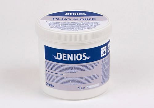 Masilla de sellado desechable DENIOS, protección contra heladas, PU: 6 L, 259-665