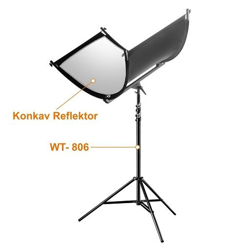 Reflector Walimex Pro Halfpipe + WT-806, 22821