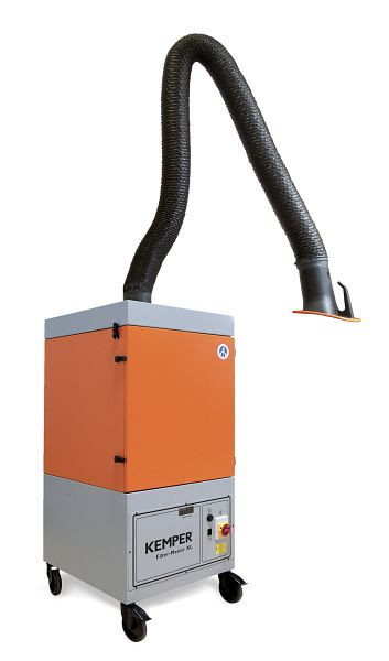 Sistema de aspiración ELMAG, móvil, Filter Master XL - Ø150mm/4m, brazo de aspiración en diseño de manguera, probado IFA/BGIA, con filtro de cartucho, 57637