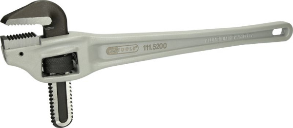 KS Tools llave para tubos de una mano de aluminio, 2", 111.5200