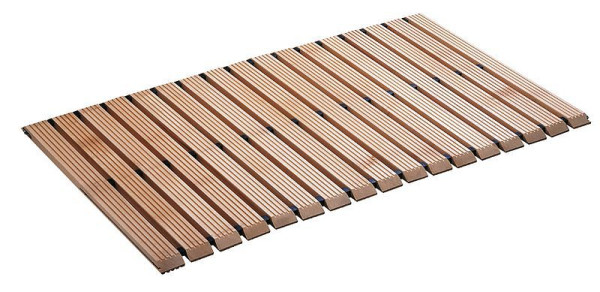 Rejilla de madera KLW con bordes biselados aprox.45 °, ancho: 800 mm, largo: 1000 mm, 10 / HLA-SK-0800-1000