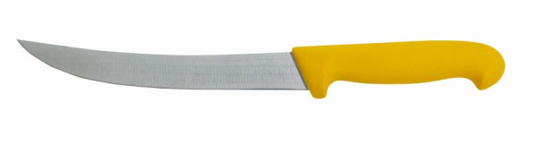 Cuchillo de corte Schneider, longitud de hoja 250 mm, mango amarillo, 268325