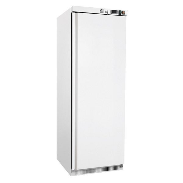 Congelador Gastro-Inox de acero blanco 400 litros, refrigerado estáticamente, capacidad neta 360 litros, 201.105