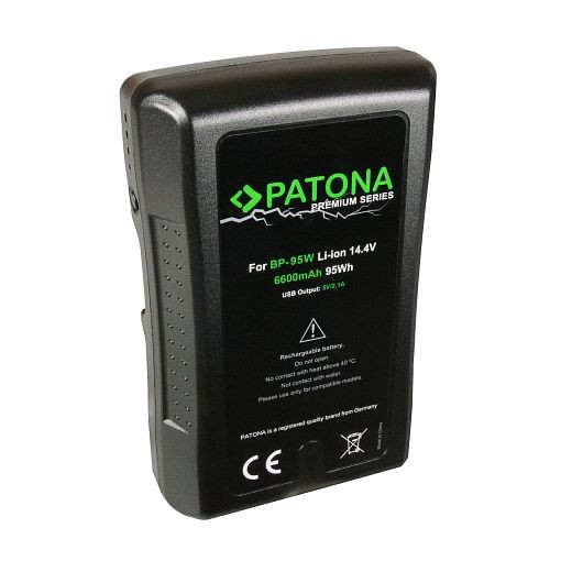 Batería Patona V-Mount 95Wh / 14.4V / 6600mAh, 23038