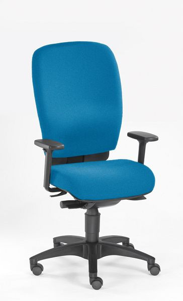 SITWELL LADY Comfort, azul, silla de oficina sin reposabrazos, SY-68.100-M-80-106-00-44-10
