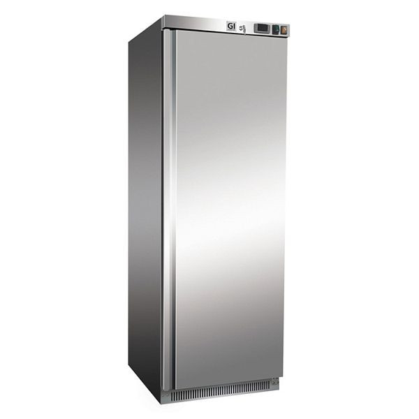 Congelador Gastro-Inox de acero inoxidable de 400 litros, refrigerado estáticamente, capacidad neta 360 litros, 201.107