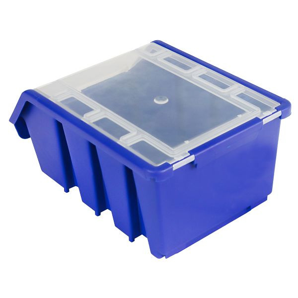 Contenedor de almacenamiento ADB con tapa, tamaño 2, azul, 23412