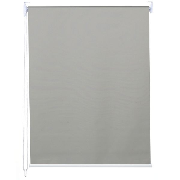 Mendler estor enrollable HWC-D52, persiana de ventana, persiana lateral, 40x160cm protección solar oscurecedora opaca, gris, 63251