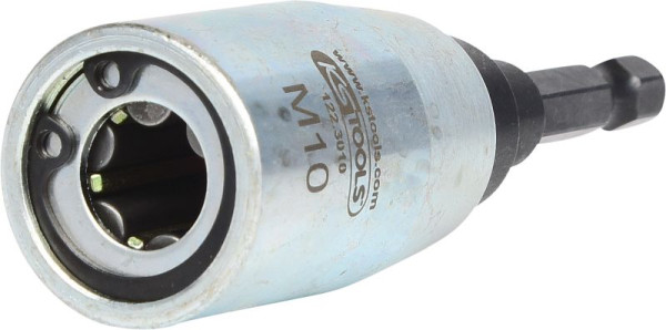 KS Tools Destornillador de suspensión magnético de 1/4", M10, 122.3010