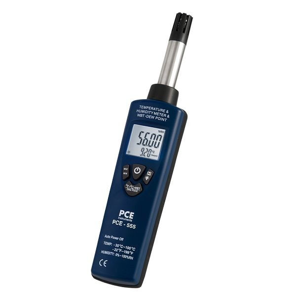 Higrómetro de medición ambiental PCE Instruments, PCE-555