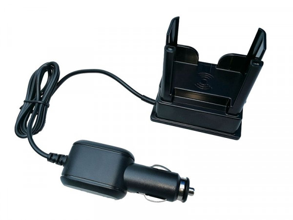 Cargador de coche individual KSE-LIGHTS IX sistema de carga, estándar QI con adaptador de coche, KS-5410-IX