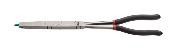 VIGOR Alicate para arandelas con doble articulación, bloqueo interno, 345 mm, número de herramientas: 12, V5496