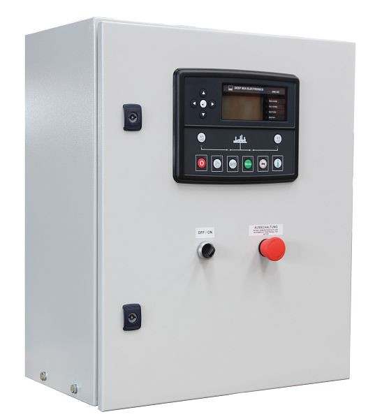 ELMAG Panel ATS DSE 335 hasta 40 kVA = 60A, detección automática de fallo de alimentación, 53629