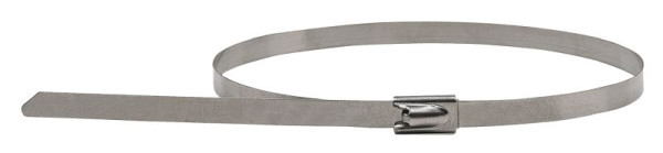 KS Tools Bridas para cables de acero inoxidable con cierre de bola, AnxLa: 4, 6x200mm, paquete de 100, 115.1591