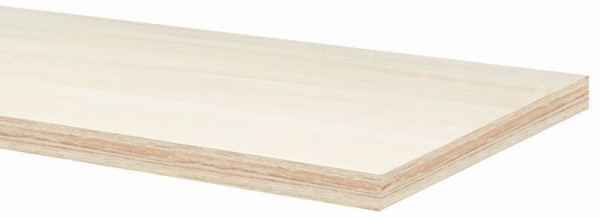 Panel de madera Kunzer , 1.361 x 463 x 36 mm, WES53