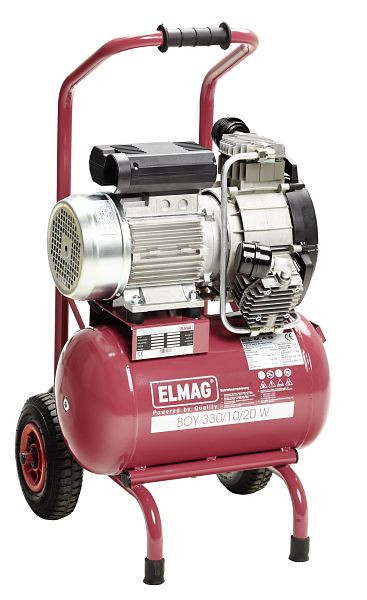 Compresor ELMAG 'sin aceite'; 1300 rpm NIÑO, 330/10/20W, 21230