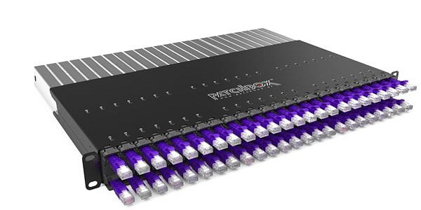 PATCHBOX 365 STP violeta, profundidad: 365 mm, P36STPXC6XX24V