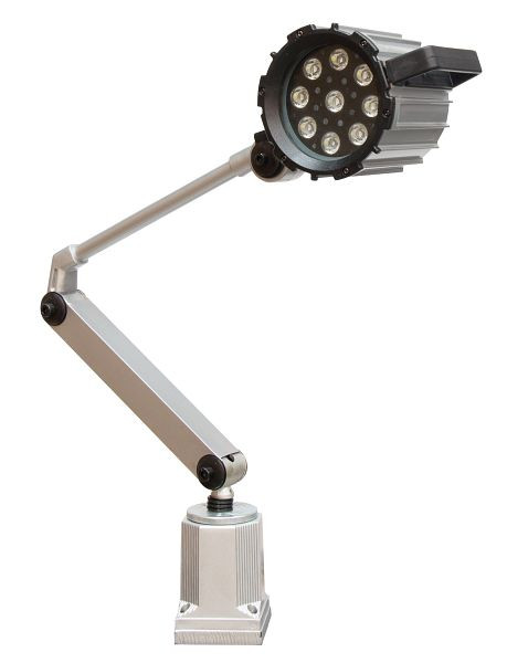 ELMAG Lámpara de trabajo LED mediana, abajo con brazo cuadrado, 88763