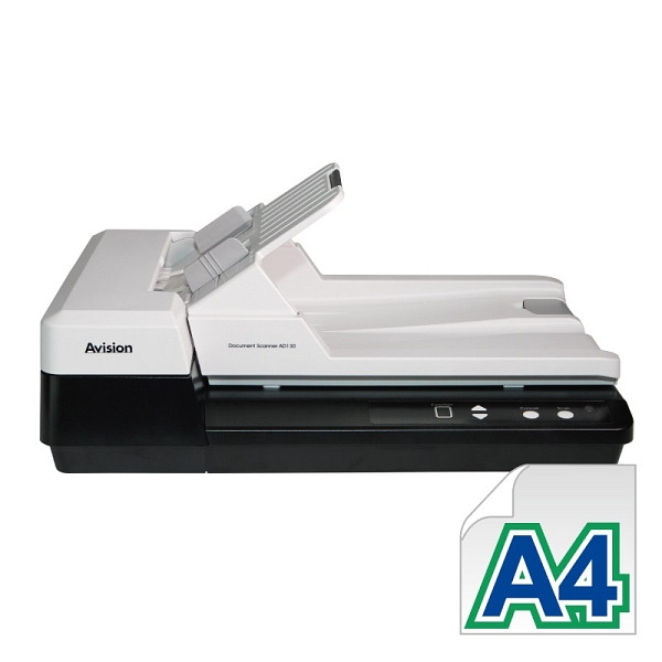Escáner alimentador Avision con USB AD130, 000-0875-07G