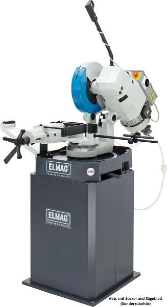 Sierra circular para metal ELMAG, MKS 315 PROFI, 40/80 rpm, 78033