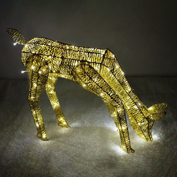 Monster ciervo dorado con iluminación LED, 28554