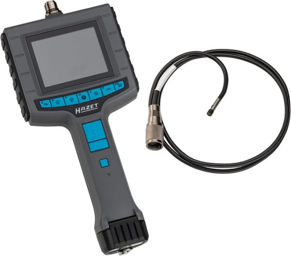 Juego de endoscopio Hazet HD con cámara frontal y lateral, ⌀ 4,9 mm, número de herramientas: 5, 4812-11/5FS