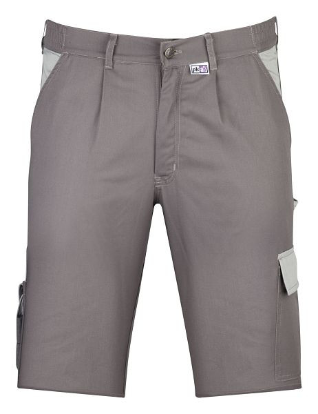 Pantalones cortos de trabajo para prácticas de PKA, 260 g/m², gris medio/gris, tamaño: 42, PU: 5 piezas, SHBH26G-042