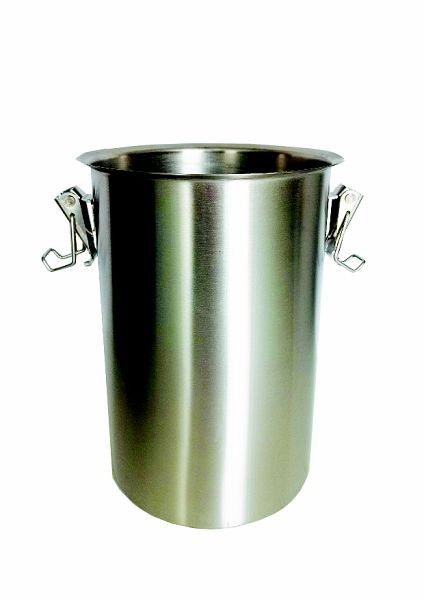 Recipiente de acero inoxidable Gastro-Inox para dispensador de palanca 4,5 litros, sin tapa, 503.170