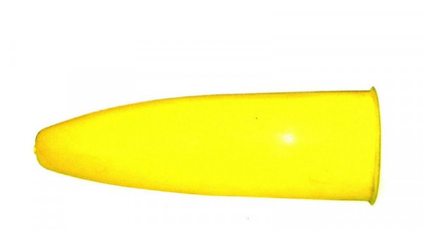Vaso de precipitados de piedra de afilar ESW de plástico, longitud: 21 cm, amarillo, 312761