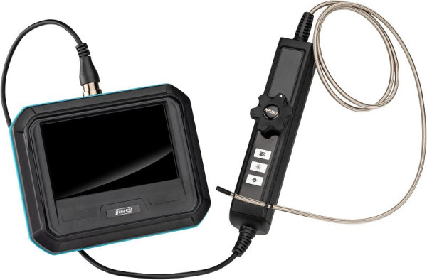 Juego de endoscopio Hazet HD con pantalla táctil y sonda giratoria 180°, ⌀ 3,9 mm, número de herramientas: 5, 4812-23/5AF