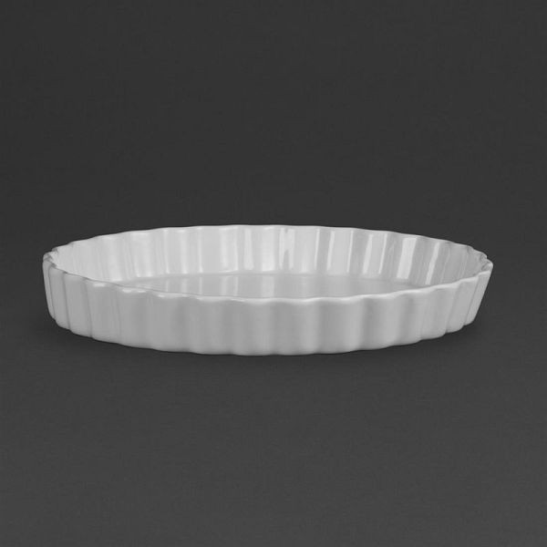 Moldes para tartas Olympia Whiteware 29,7 cm, PU: 6 piezas, A416