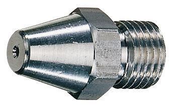 ELMAG Boquilla normal aluminio Ø 1,5 mm, AG M12x1,25 para pistolas de soplado, 32530