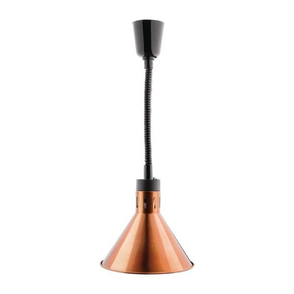 Lámpara de calor cónica extensible Buffalo acabado cobre, DY463