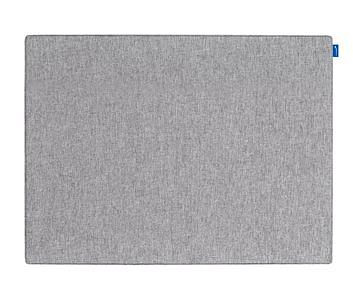 Tablón de anuncios acústico BOARD-UP de Legamaster, gris claro, 75 x 50 cm, 7-144550