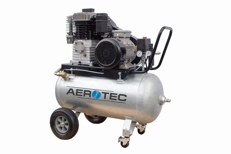 Compresor AEROTEC 780-90 Z PRO, lubricado con aceite, galvanizado, 400 V, 2005325
