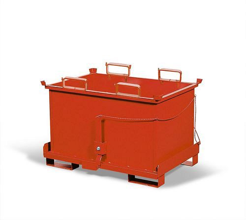 Contenedor de fondo plegable DENIOS Classic para patatas fritas, capacidad de carga de 1000 kg, 164-889
