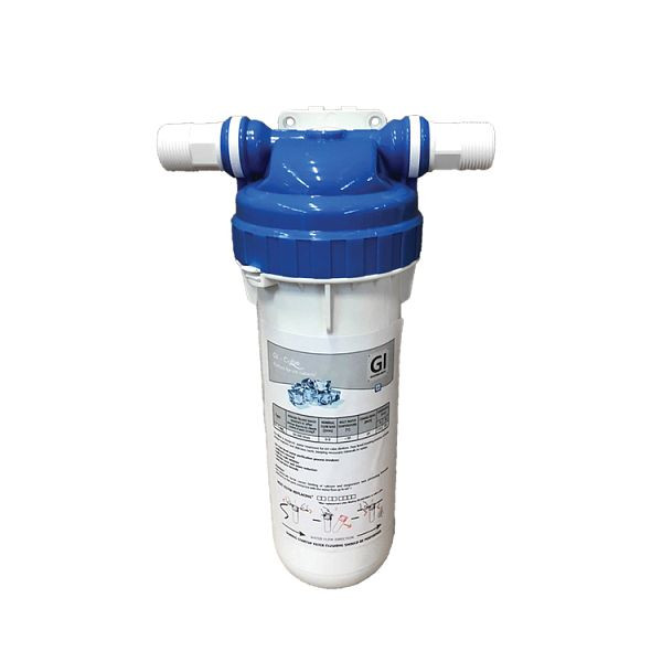 Filtro / descalcificador de agua Gastro-Inox para máquinas de hacer cubitos de hielo, 401.001
