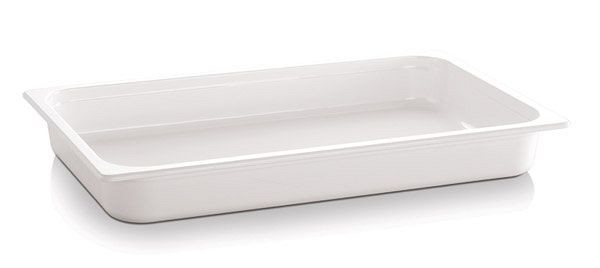 Contenedor APS GN 1/2 - ECO LINE-, 32,5 x 26,5 cm, fondo: 100 mm, melamina, blanco, 4,7 litros, 84301