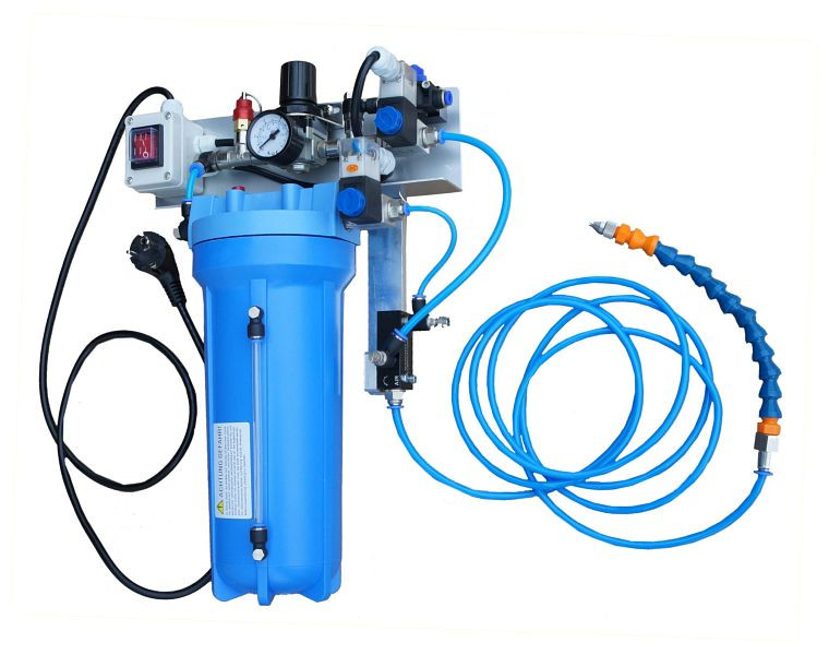Sistema de lubricación DYNACUT cantidad mínima de lubricación MDE-FL, lubricación por gotitas, 1-153