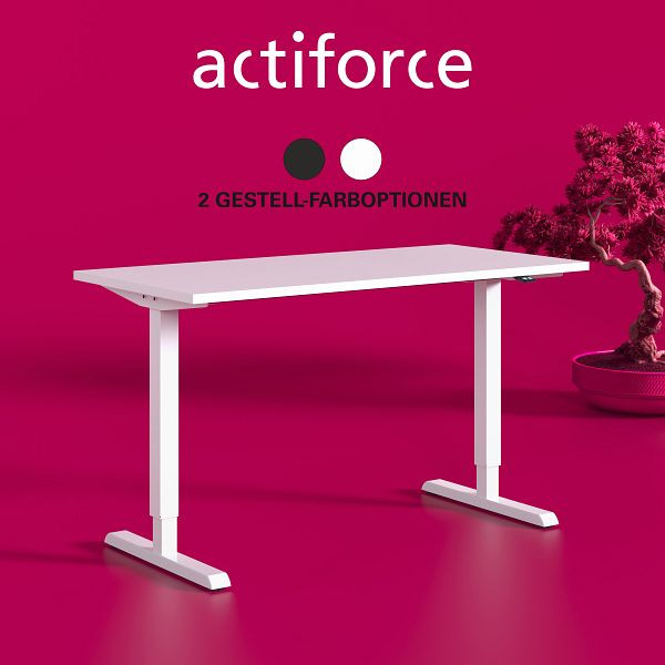 Estructura de mesa de acero Actiforce, Steelforce Pro 300, 101-150 cm, negro, SF300000102290EU