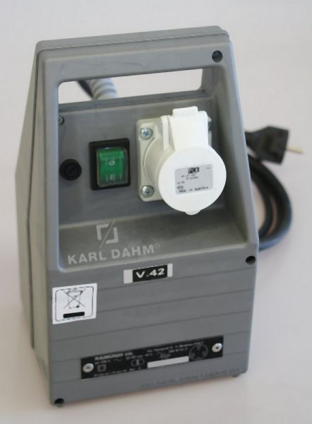 Transformador de repuesto Karl Dahm para máquina vibratoria Mastino 40070, 21328