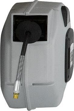 Carrete de manguera de aire comprimido para bancos de trabajo ANKE; Fuente de alimentación; aire comprimido máx 15 bar; Conexión 1/4" (entrada/salida), 900.280