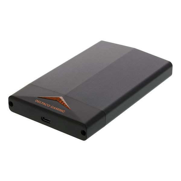 Caja Deltaco 2.5 SATA HDD / SSD (LED, USB 3.1 10Gbps, Plug and Play), GAM-091